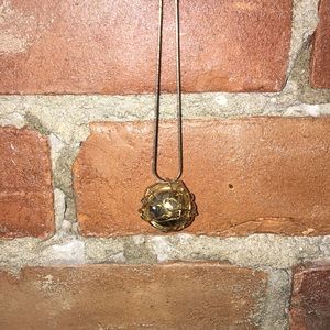 Golden Orb Necklace